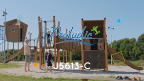 J5613-C® legepladser multifunktionsredskaber / multifunktionsaktiviteter kanopé video