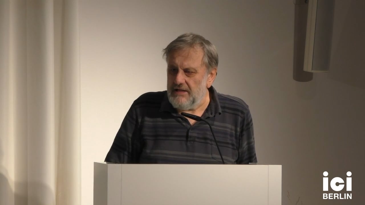 Talk by Slavoj Žižek
