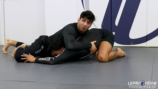 Double Leg Reversal to Back Take