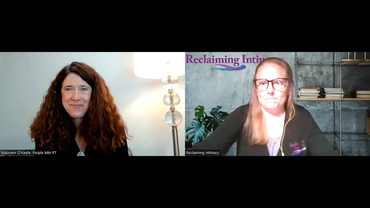 Reclaiming Intimacy Educational Session with Dr. Maureen O'Keefe > Male ...