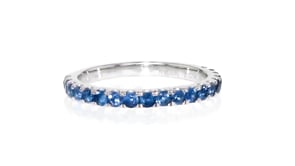 75 ct. t.w. Sapphire Ring in Sterling Silver