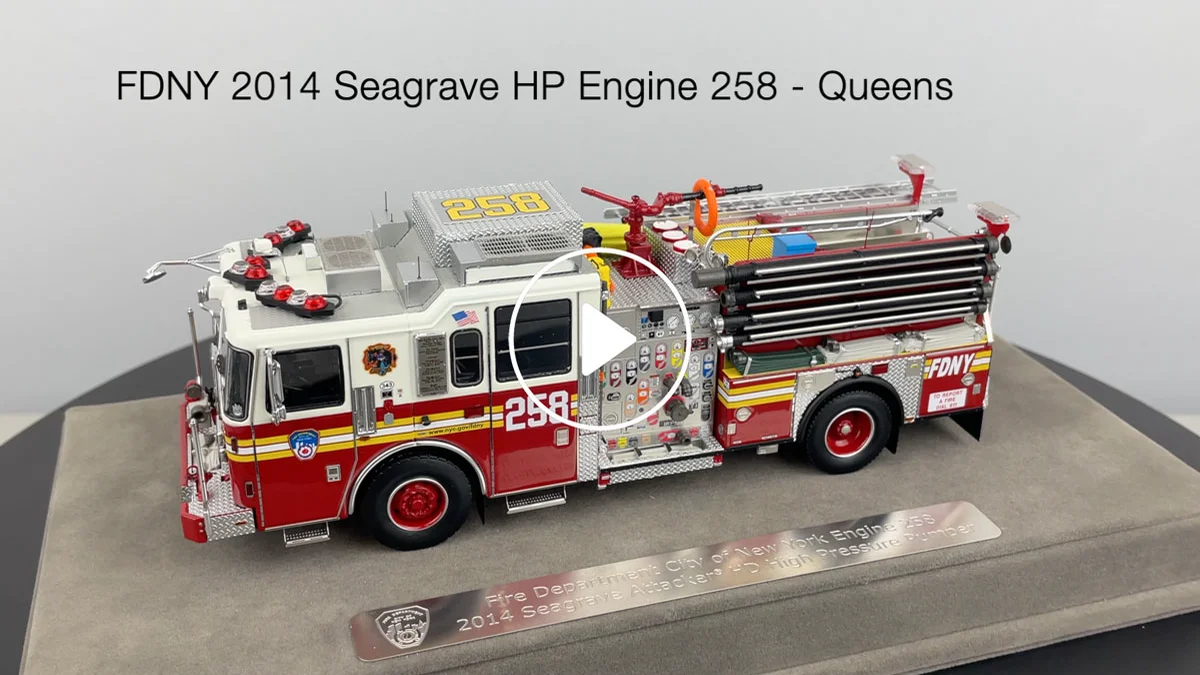 Fire Replicas FDNY 2014 Seagrave Attacker HD High Pressure