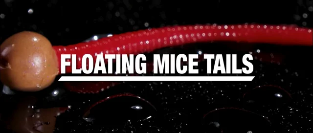 Berkley PowerBait Floating Mice Tails - White/Bubblegum - 3in