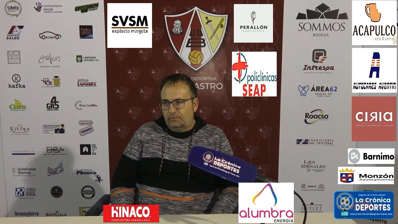 CAPI (2º Entrenador Monzón) "El Derbi" UD Barbastro 0-0 AT Monzón / Jornada 10 / 3ª División