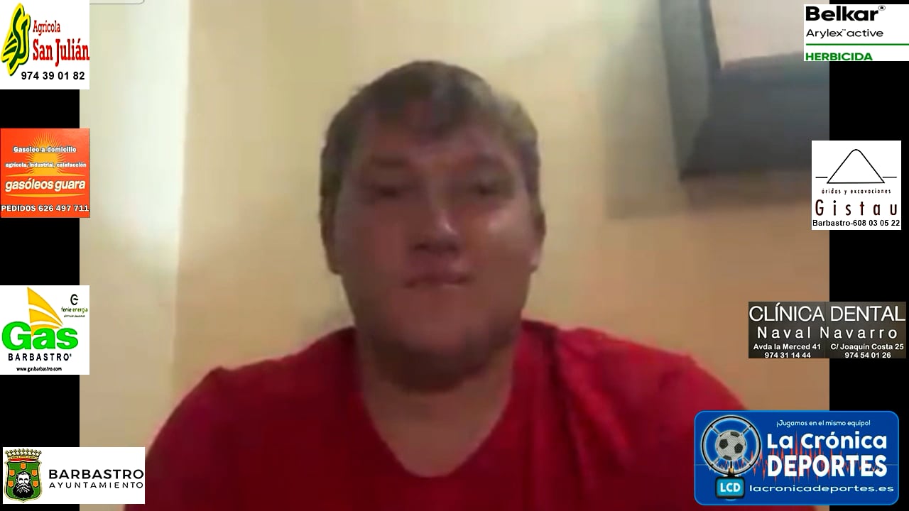 ÁLVARO (Jugador Albalate) UDB Somontano 3-1 CD Albalate / Jornada 8 / 2ª Regional - Gr 2-2 / Entrevista: Adil Campo