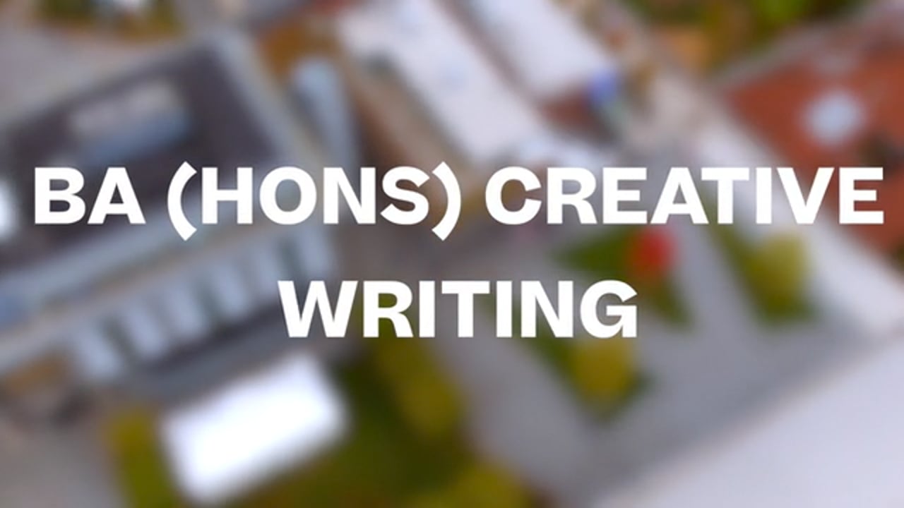 BA (Hons) Creative Writing