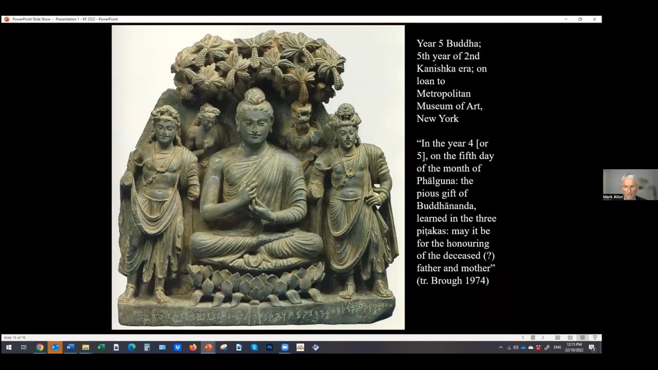 The Goodman Lectures: Buddhism in Ancient Gandhara and Recent Manuscript Discoveries