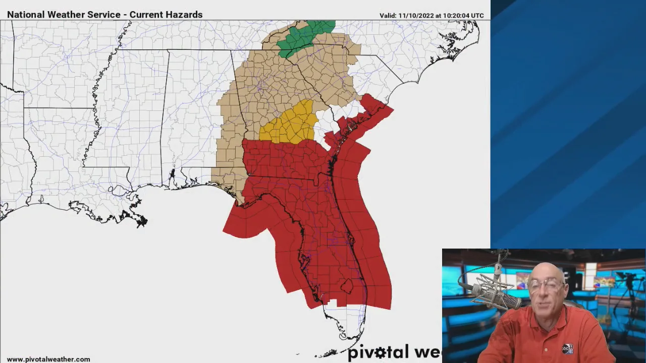 James Spann forecasts some wind, rain for Alabama, image size:1280x720