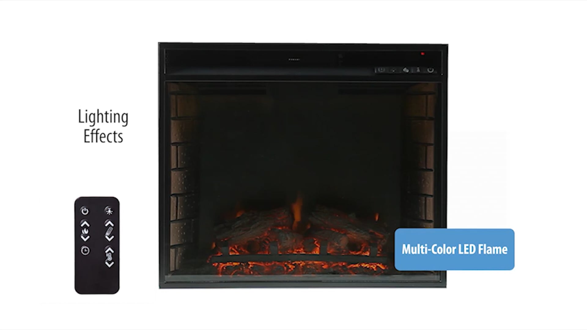 Joliet Convertible Electric Fireplace Traditional Indoor Fireplaces