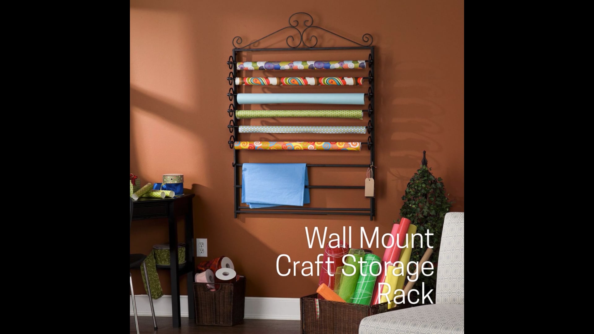 Frida Easel/Wall Mount Craft Storage Rack