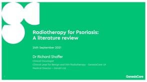 Radiotherapy for Psoriasis, Dr Richard Shaffer