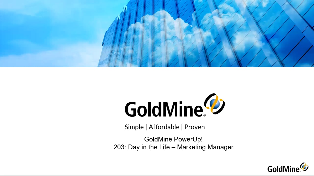 GoldMine 203 - Day in the Life Series