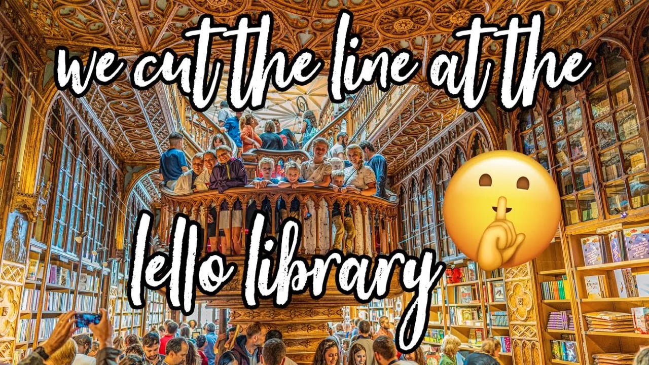 Harry Potter and the Lello Library | Porto, Portugal!
