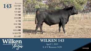 Lot #143 - WILKEN 143