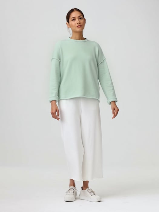 Organic Cotton French Terry Box-Top