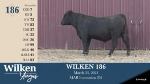 Lot #186 - WILKEN 186