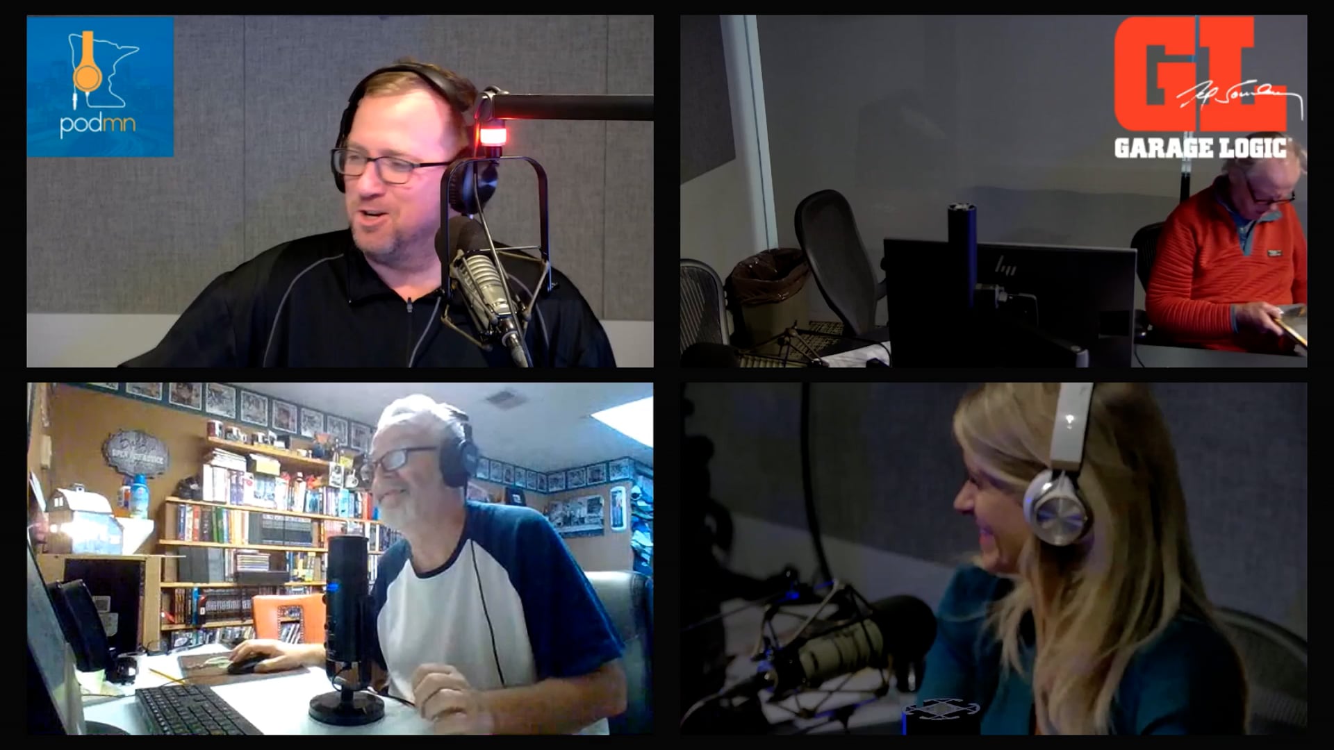 11/10 Author Liz Collin in studio with her new book "They're Lying The Media, The Left, and The Death of George Floyd."
