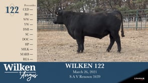 Lot #122 - WILKEN 122