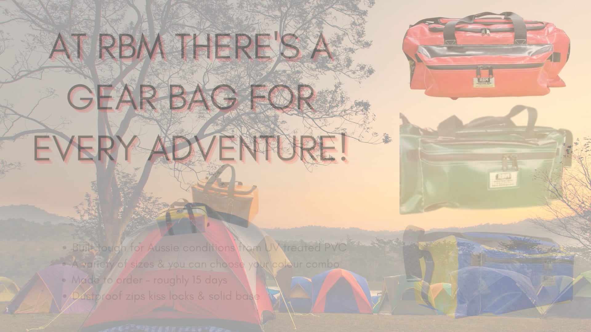 RBM Industrial Bags Pty Ltd Tool Bags, Australian Made