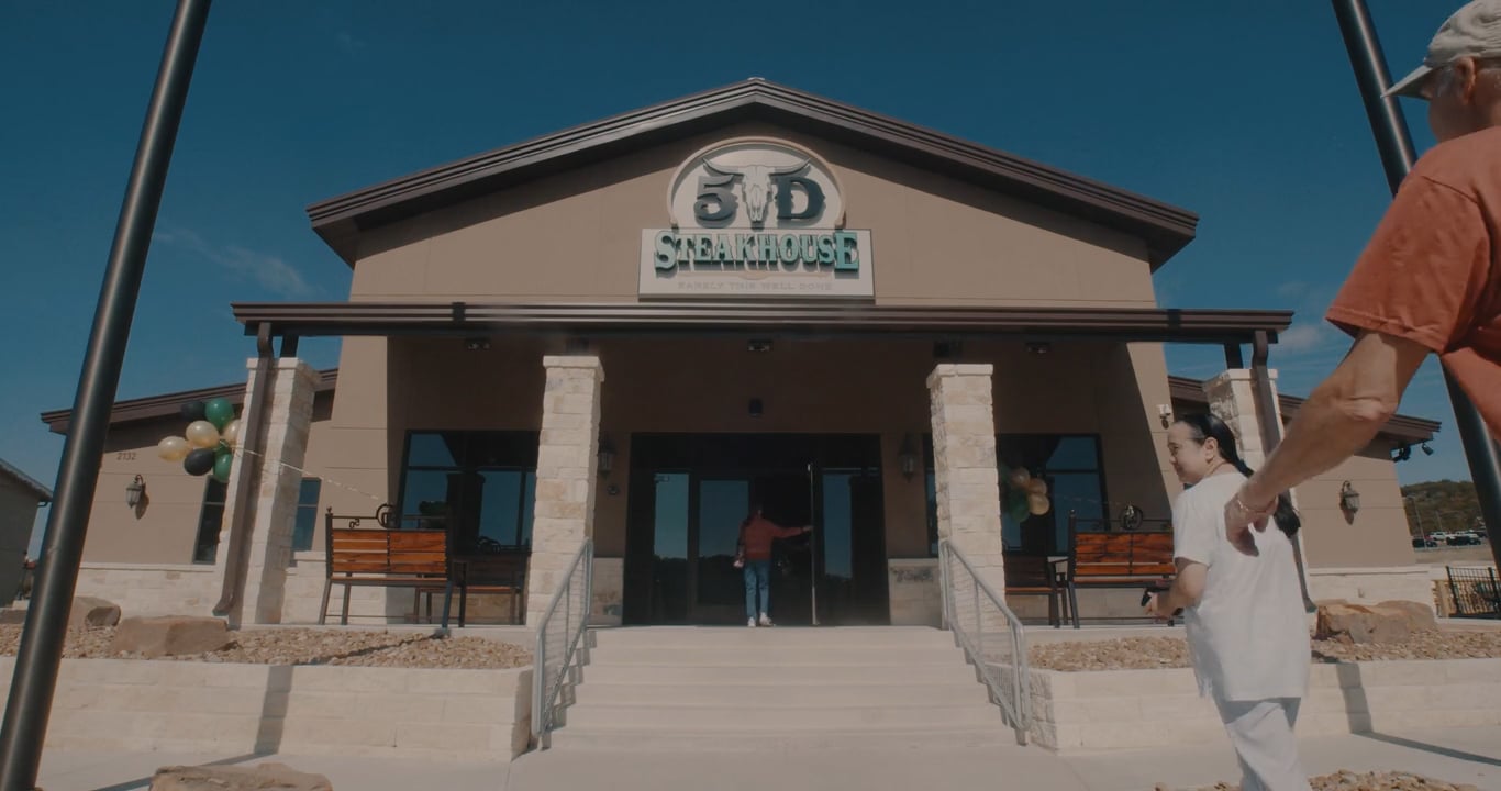 5D Steakhouse Kerrville, Texas (Opening Day) on Vimeo