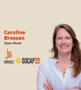 Caroline Bressan of Open Road at SOCAP22