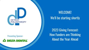 2023 Giving Forecast: How Funders are Thinking About the Year Ahead