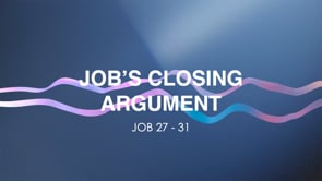 Job's Closing Argument