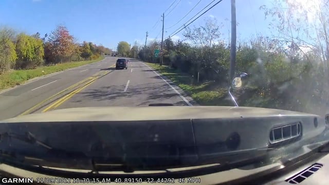 County Road 39 Accident Dashcam Video