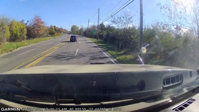 County Road 39 Accident Dashcam Video