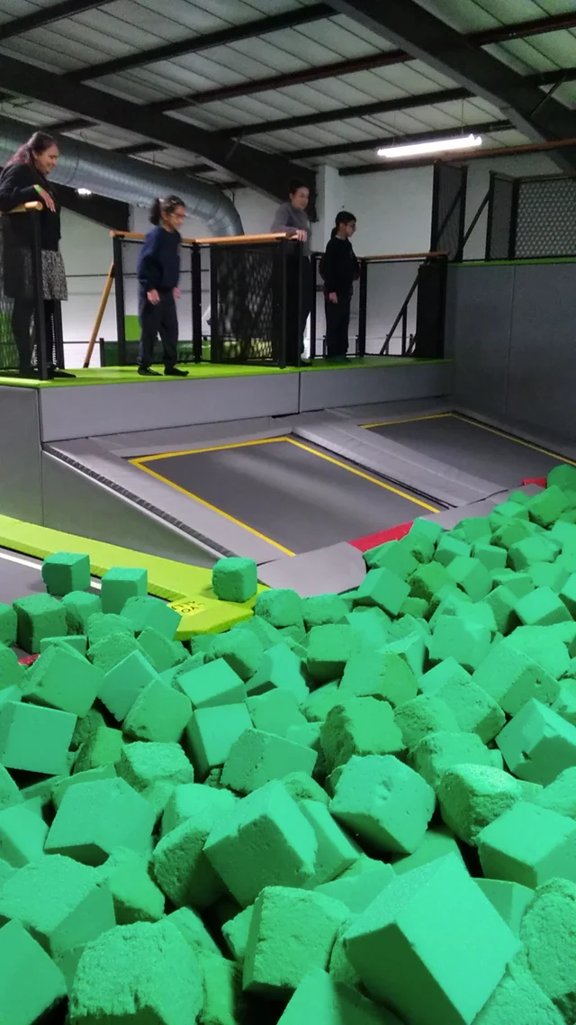 Orbital trampoline outlet park