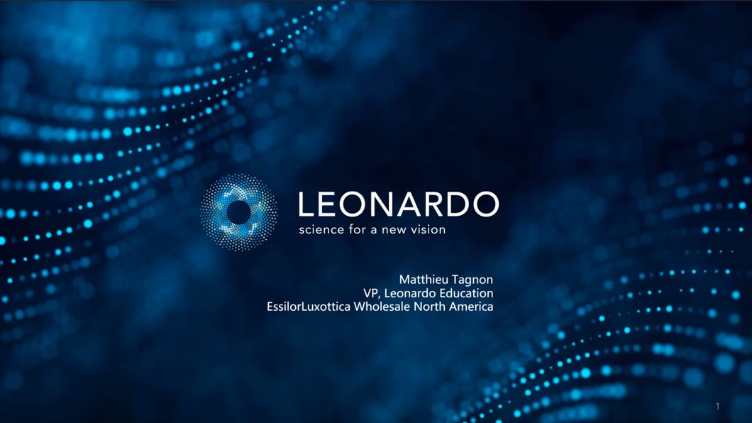 Essilor Sponsor Symposium - Leonardo: Science for a New Vision