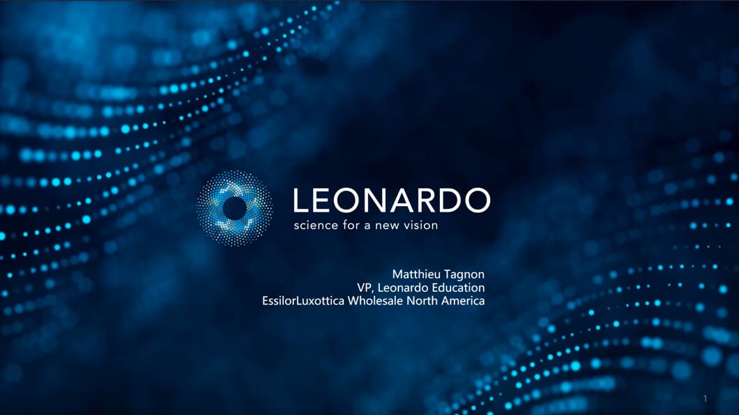 Essilor Sponsor Symposium - Leonardo: Science for a New Vision