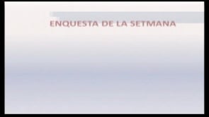 Enquesta de la setmana del 13 de maig