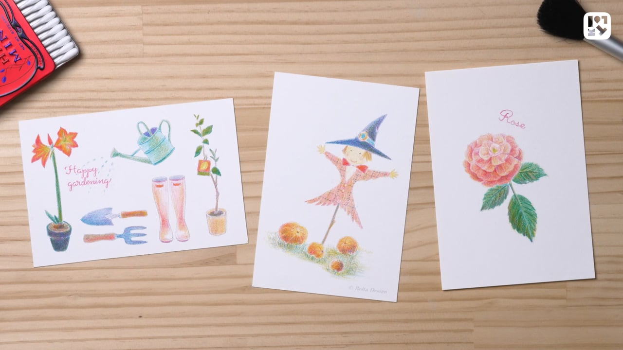 色の仕組みを学んで描く、はじめての色鉛筆画 | Lakit