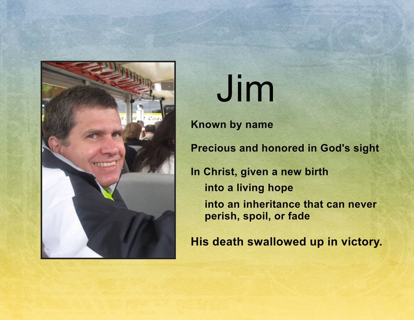 Jim Holtzman Celebration of Life on Vimeo