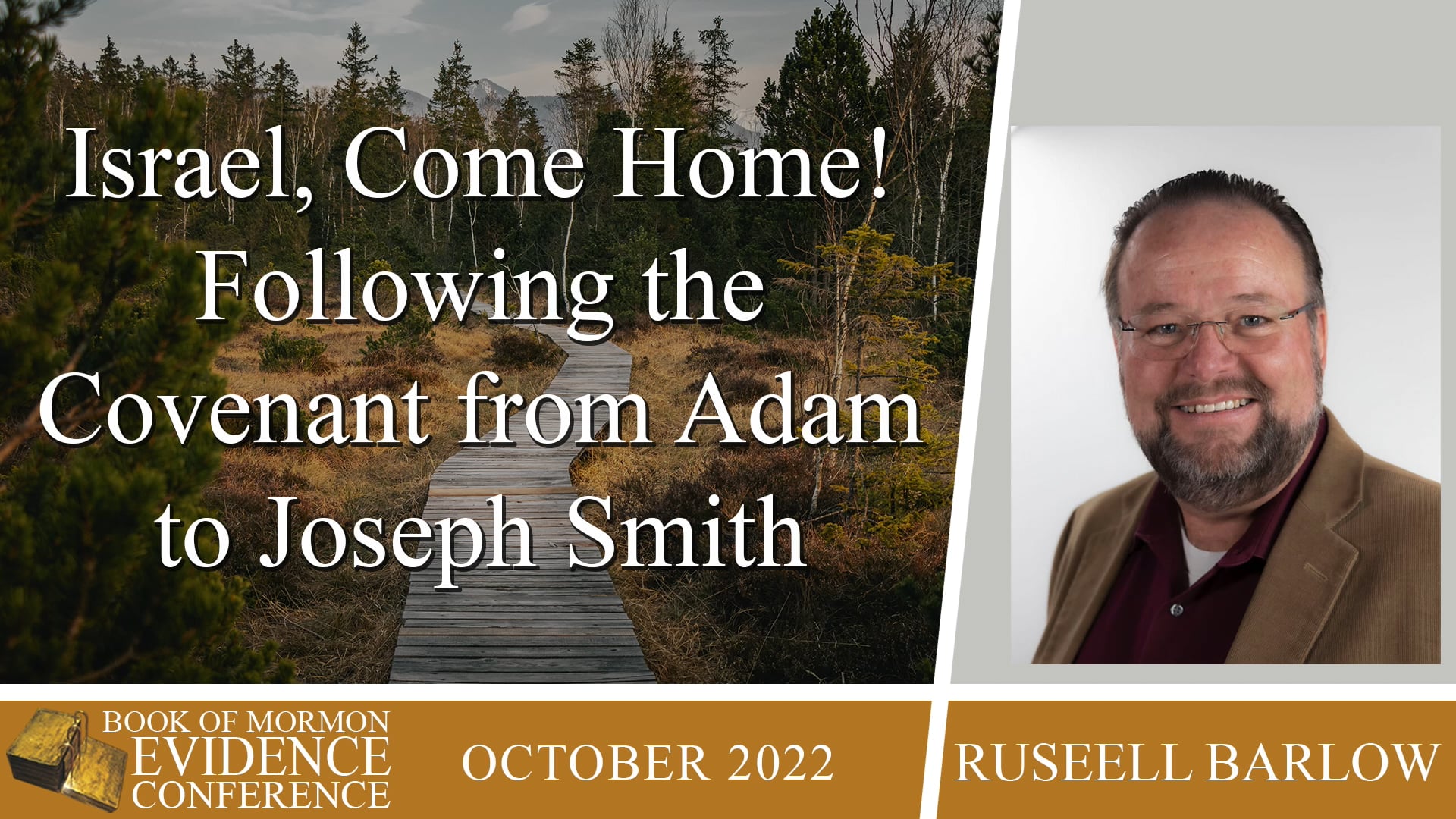 Russ Barlow – Israel, Come Home! Following the Covenant from Adam to ...