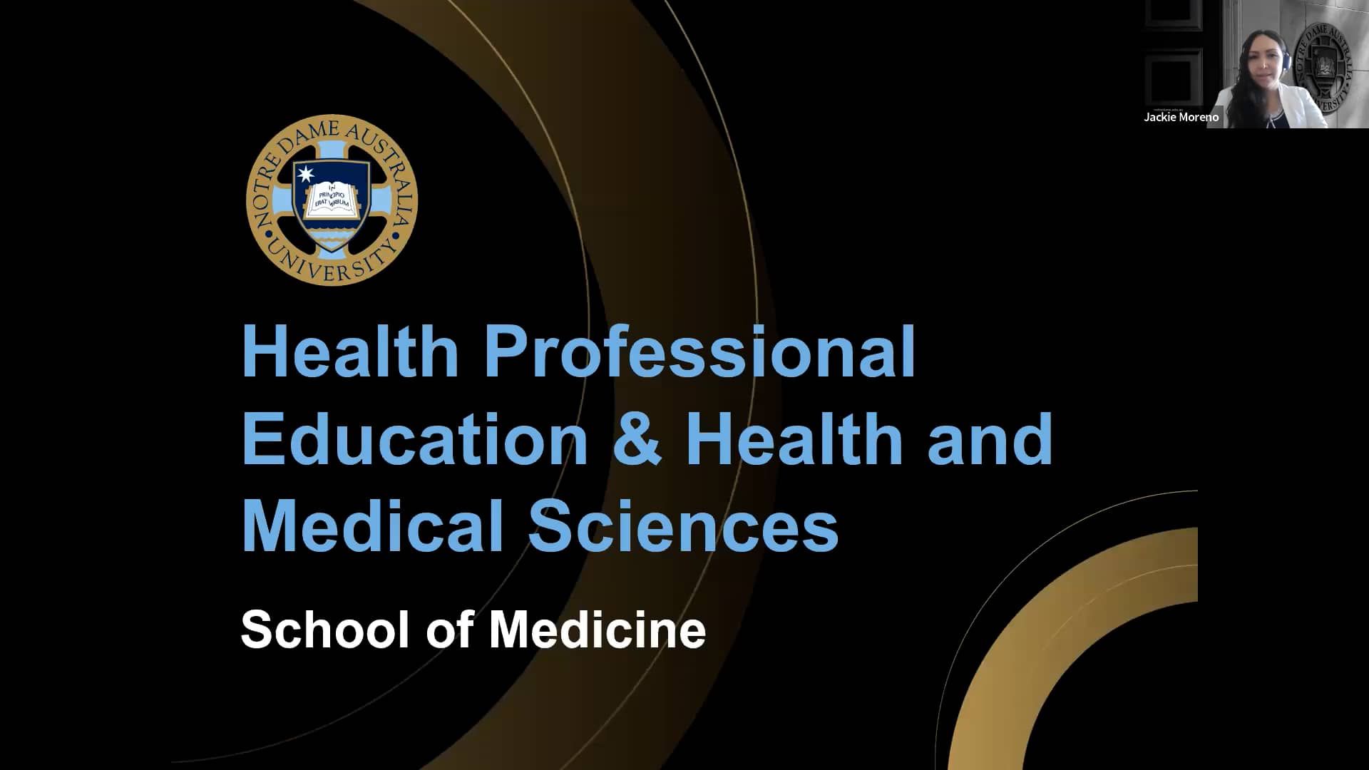 Postgraduate Information Session Health Professional Education