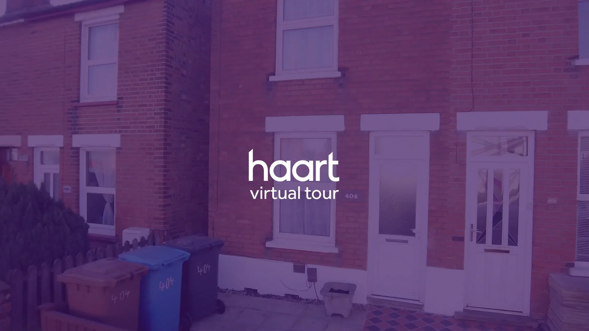 Virtual Viewing of Spring Road, Ipswich, 2 bedroom Mid Terraced House For Sale from haart estate
