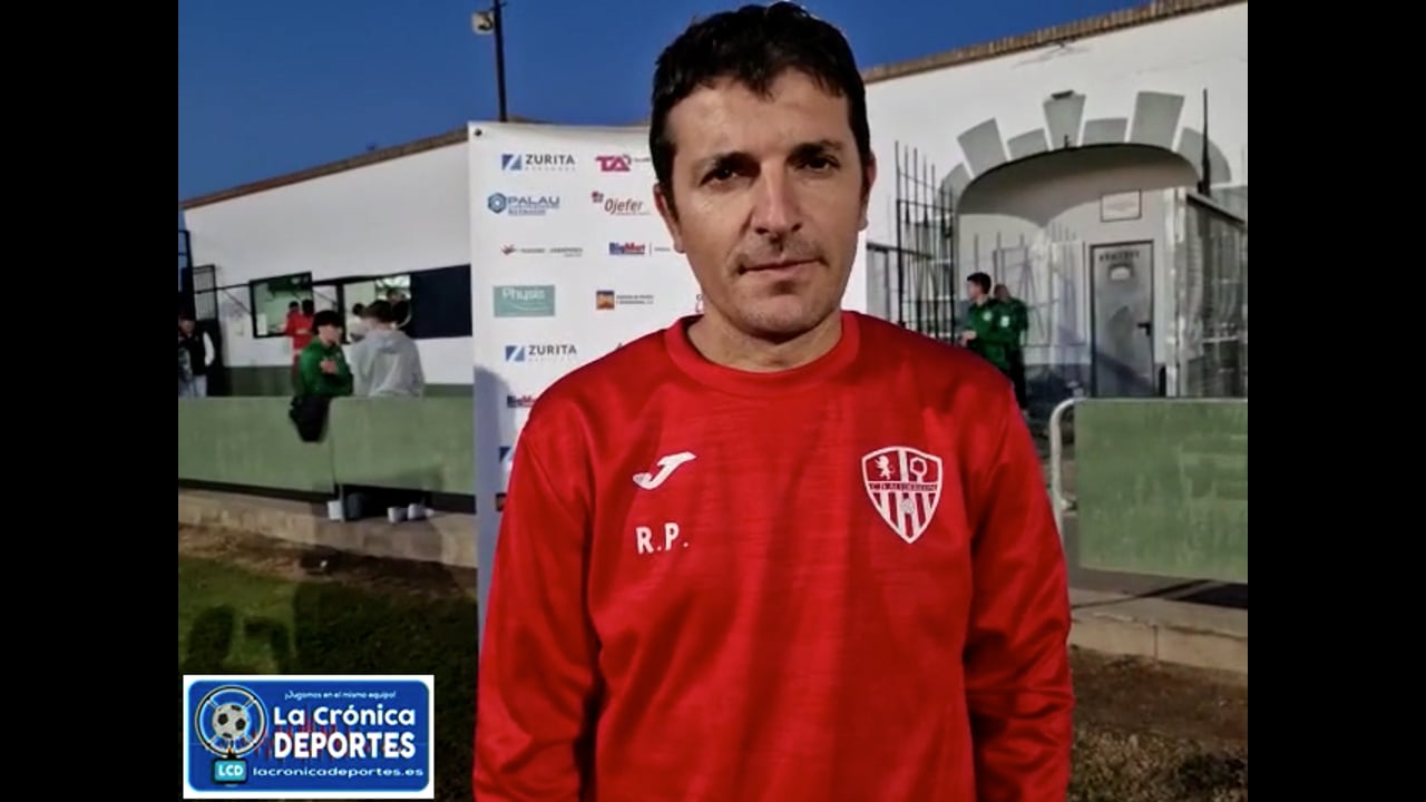ROMÁN PANADERO (Entrenador Altorricón) CD Altorricón 3-1 CF Jacetano / Jornada 7 / Regional Preferente Gr 1 / Fuente: CD Altorricón