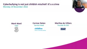 Monday 14 November 2022 - Cyberbullying is not just childish mischief: It's a crime