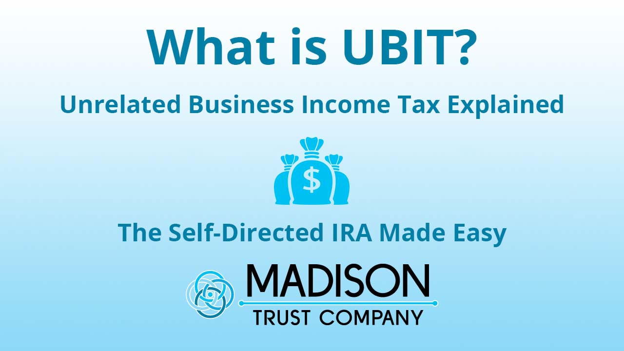 UBIT Basics What Is UBIT and Will it Apply to Your Investment? on Vimeo
