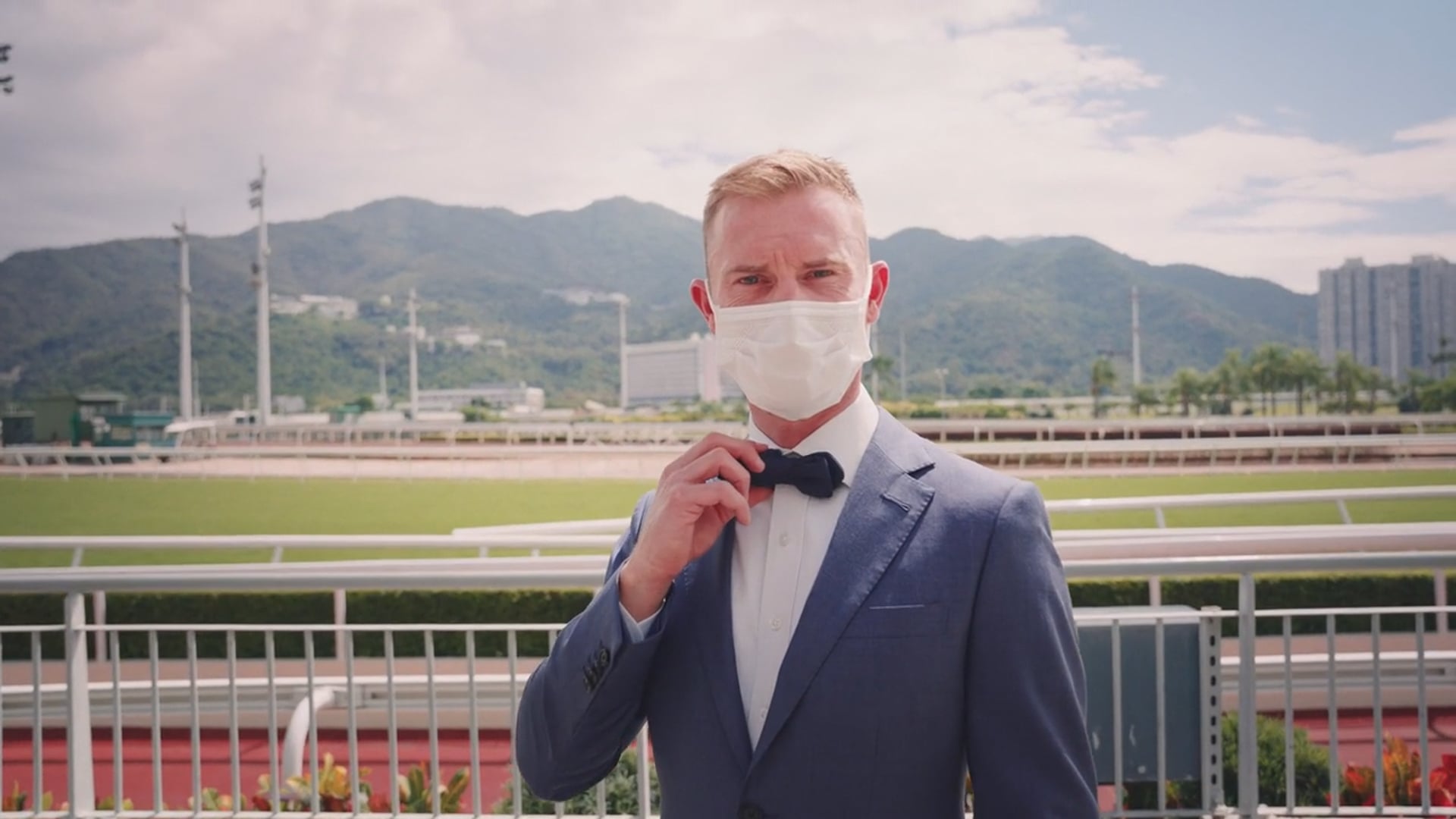 HKJC Bow Tie Raceday Jockeys and Trainers