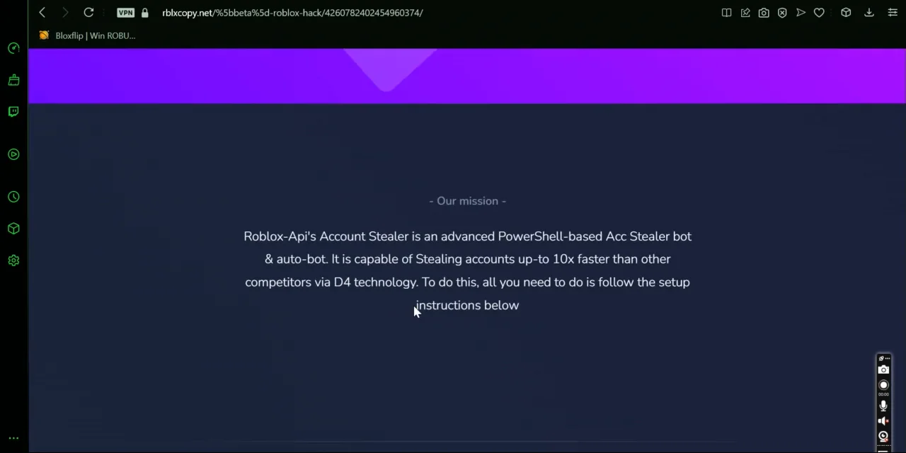 How to beam roblox accounts 2022 easy powershell bypass on vimeo