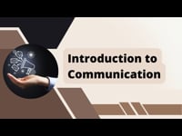 Communication: Categories of Communication