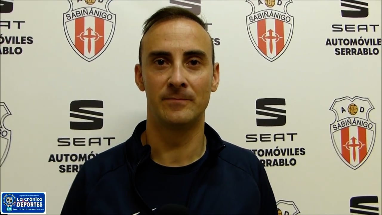 DANI ACIRÓN (Entrenador Tardienta) AD Sabiñánigo 0-0 Tardienta CF / Jornada 7 / Regional Preferente Gr 1 / Fuente: Deporte Cantera 