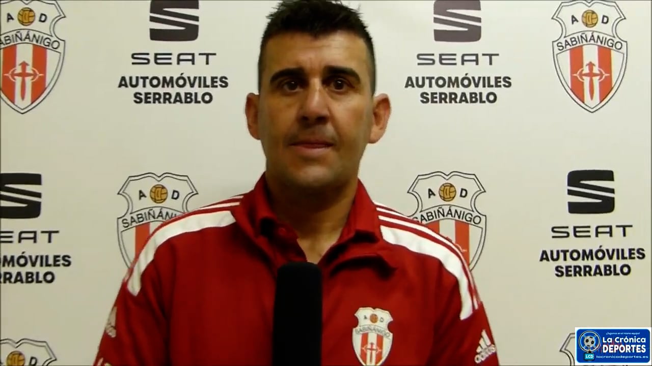 MARCOS PIEDRAFITA (Entrenador Sabiñánigo) AD Sabiñánigo 0-0 Tardienta CF / Jornada 7 / Regional Preferente Gr 1 / Fuente: Deporte Cantera 