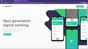 Easybank landing page - Project Intro