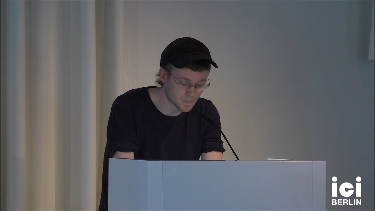 Talk by Danny Hayward