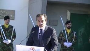 Subsecretario de Estado, Marco Capitão Ferreira: "Nuestra gloria no se traduce en olvido y perdura más allá de este día".