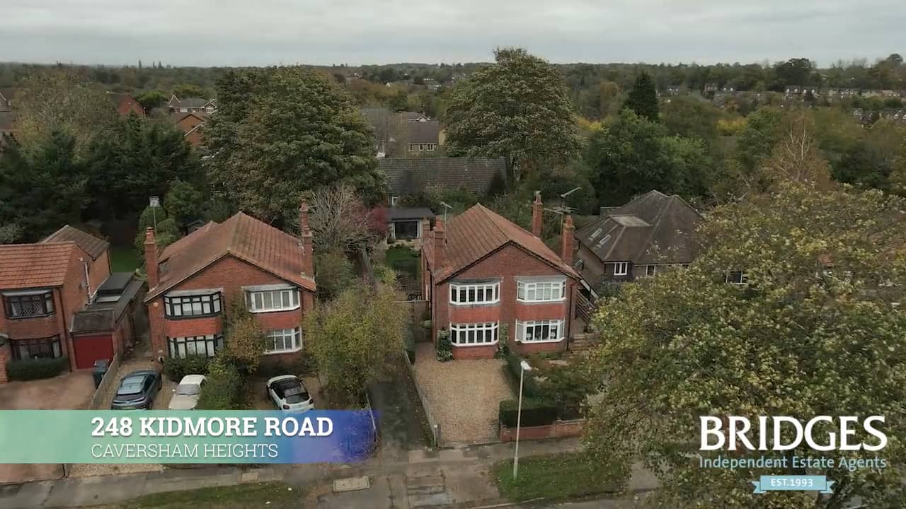 248 Kidmore Rd Caversham Heights Bridges Estate Agents on Vimeo